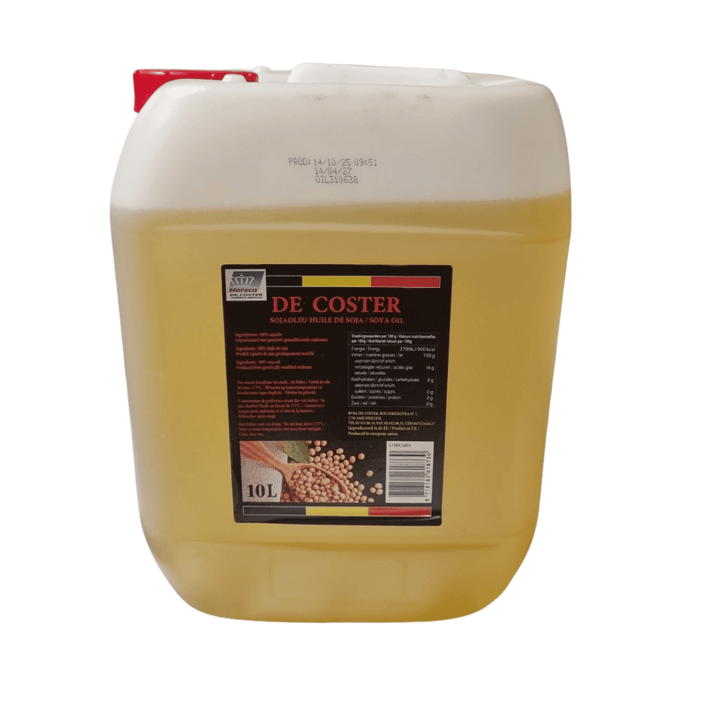 Soja olie De Coster 10l can - 002-10L